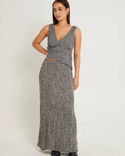 Asta Base Seersucker Skirt