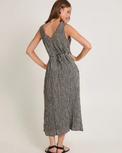Asta Seersucker Maxi Dress