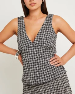 Asta Seersucker Top