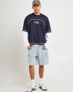 Auckland Cargo Denim Jorts