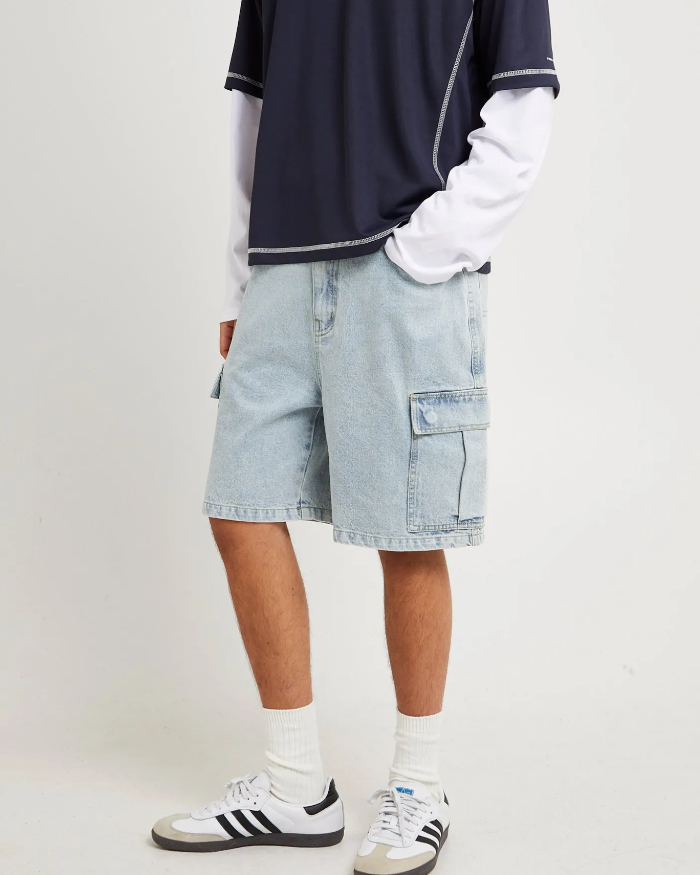 Auckland Cargo Denim Jorts