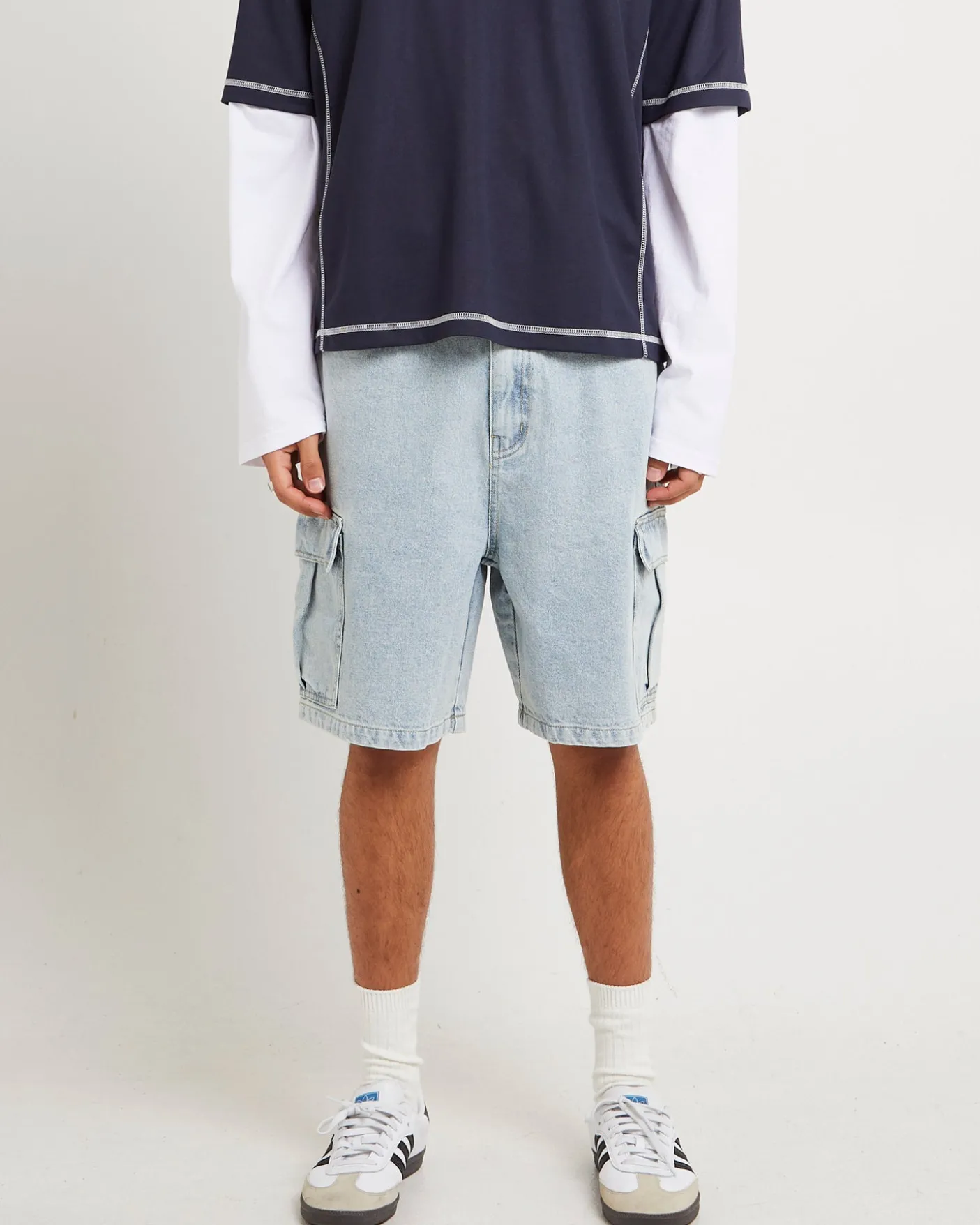 Auckland Cargo Denim Jorts
