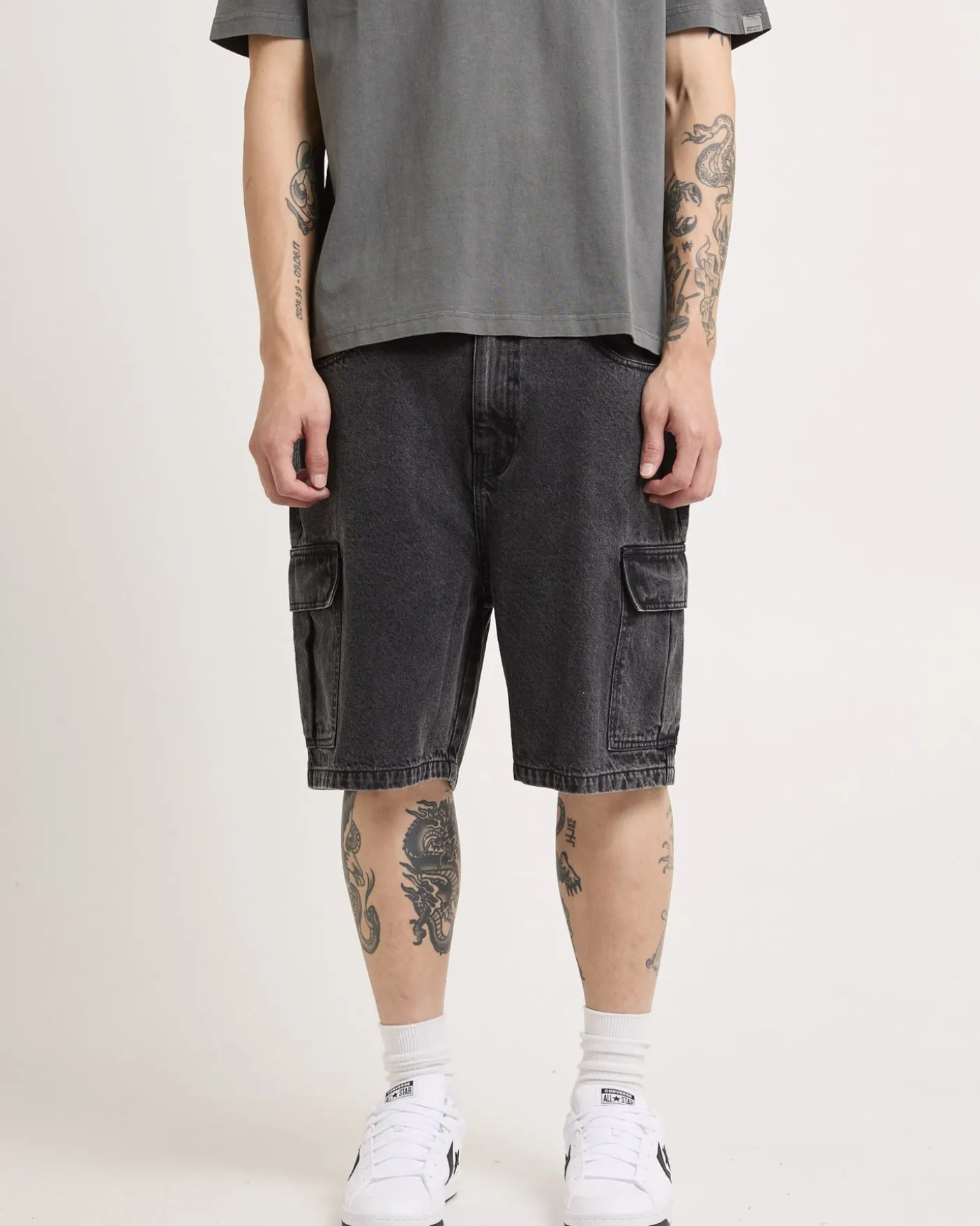 Auckland Cargo Denim Jorts