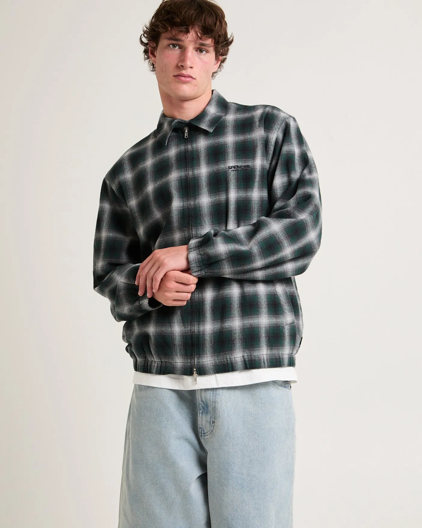 Austin Zip Check Shacket