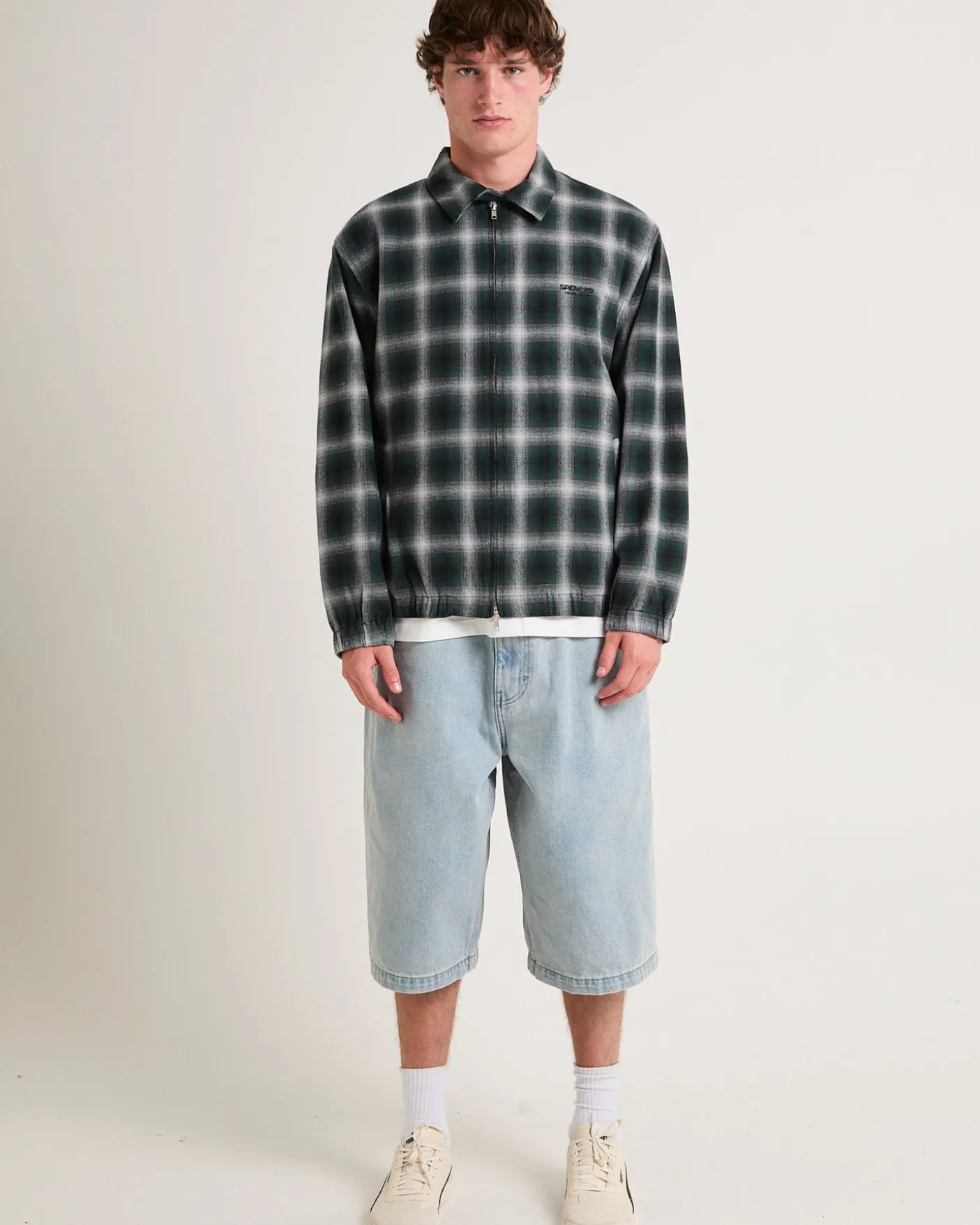 Austin Zip Check Shacket