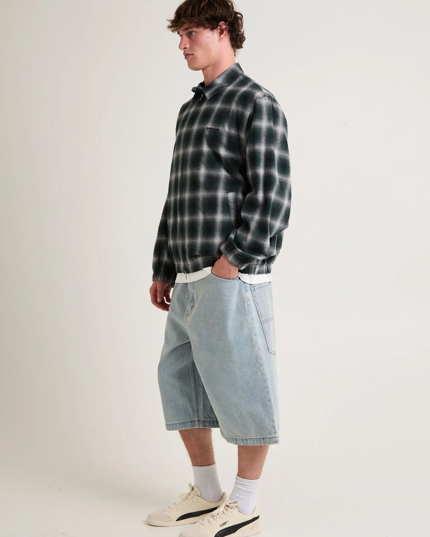 Austin Zip Check Shacket