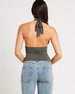 Ava Slinky Plunge Top