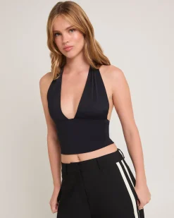 Ava Slinky Plunge Top