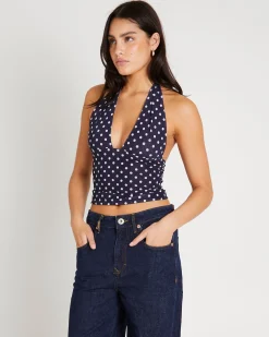 Ava Slinky Plunge Top