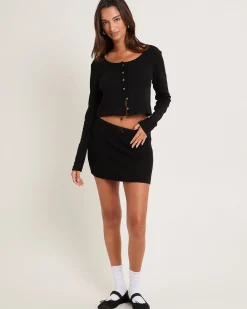 Avalon Knit Mini Skirt