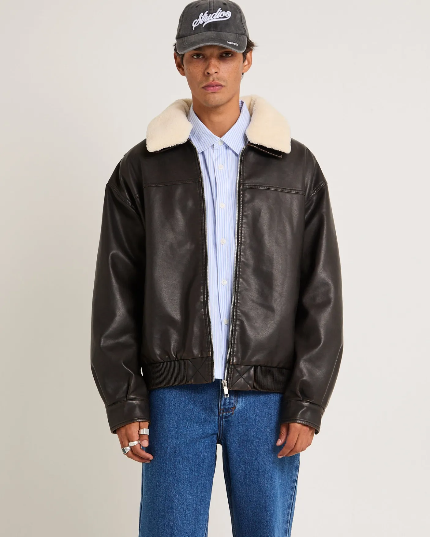 Aviator Leather Jacket
