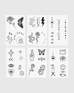 Bad Babe Temporary Tattoo Pack