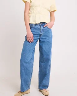 Baggy Dad Denim Jeans Own It Stone
