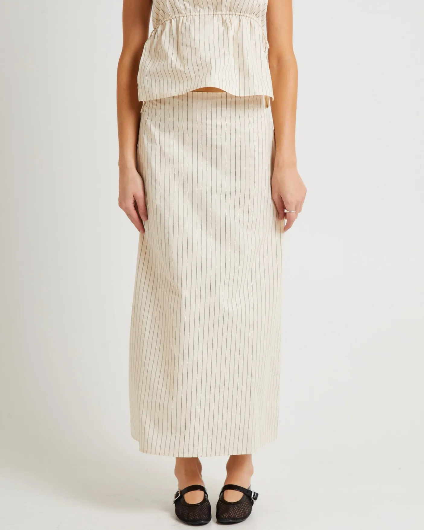 Bailey Stripe Maxi Skirt