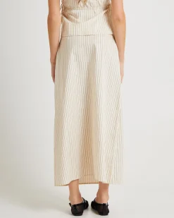 Bailey Stripe Maxi Skirt