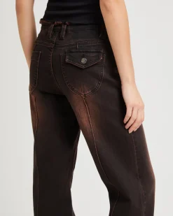 Bambi Fray Low Rise Jeans