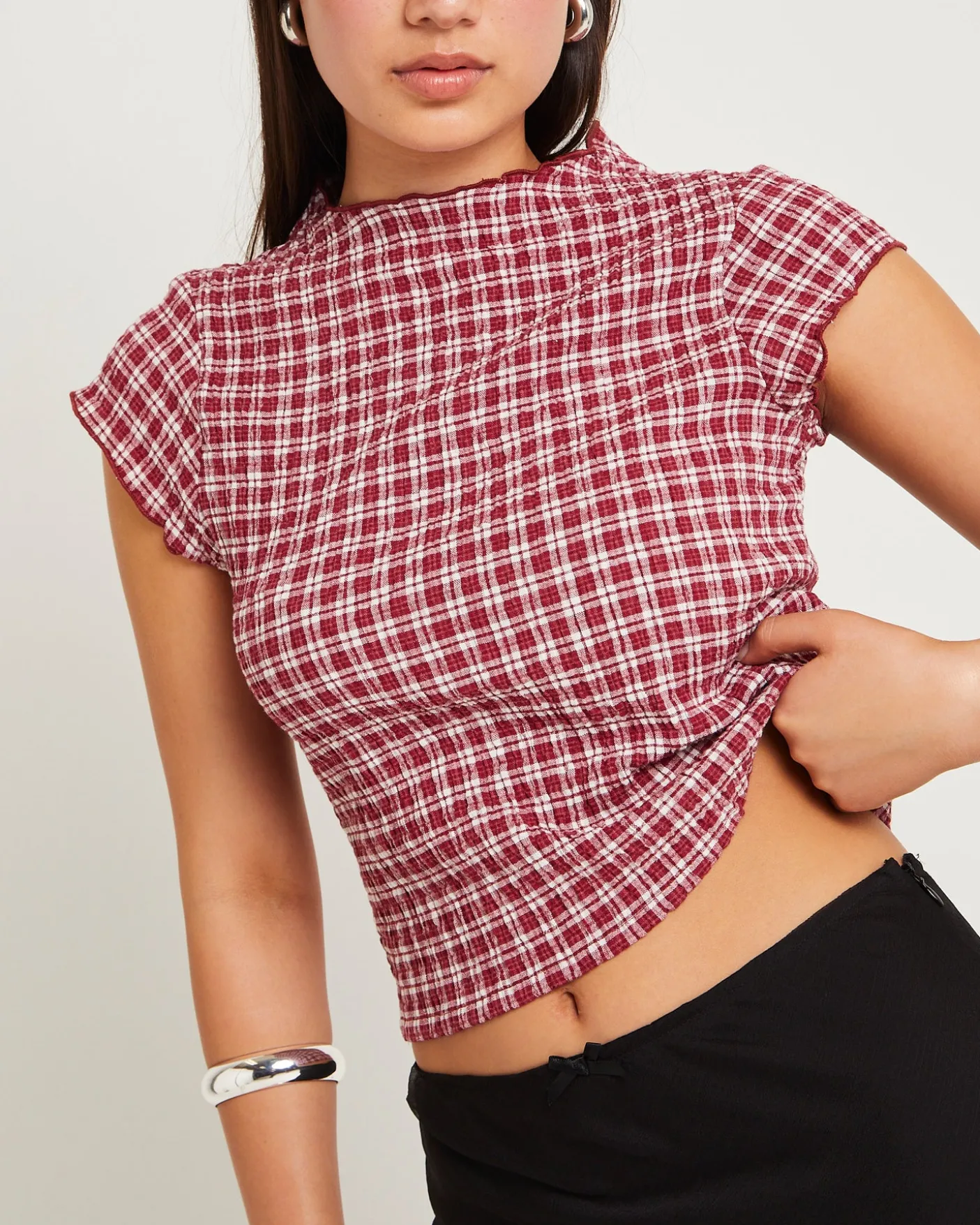 Base Seersucker Top