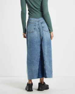 BDG Denim Midi Skirt in