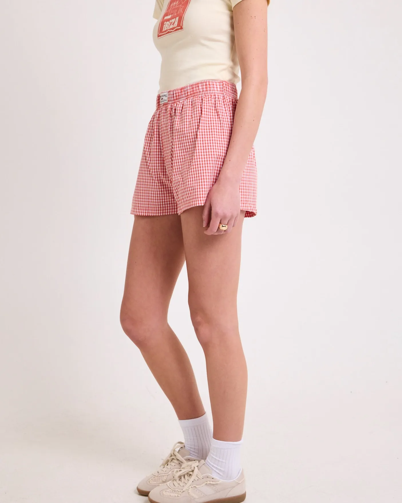BDG Gingham Boxer Shorts