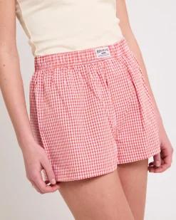 BDG Gingham Boxer Shorts