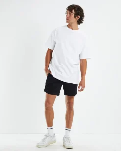 Bedford Cord Shorts Black