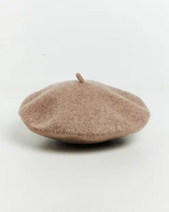 Belle Beret Biscuit Brown