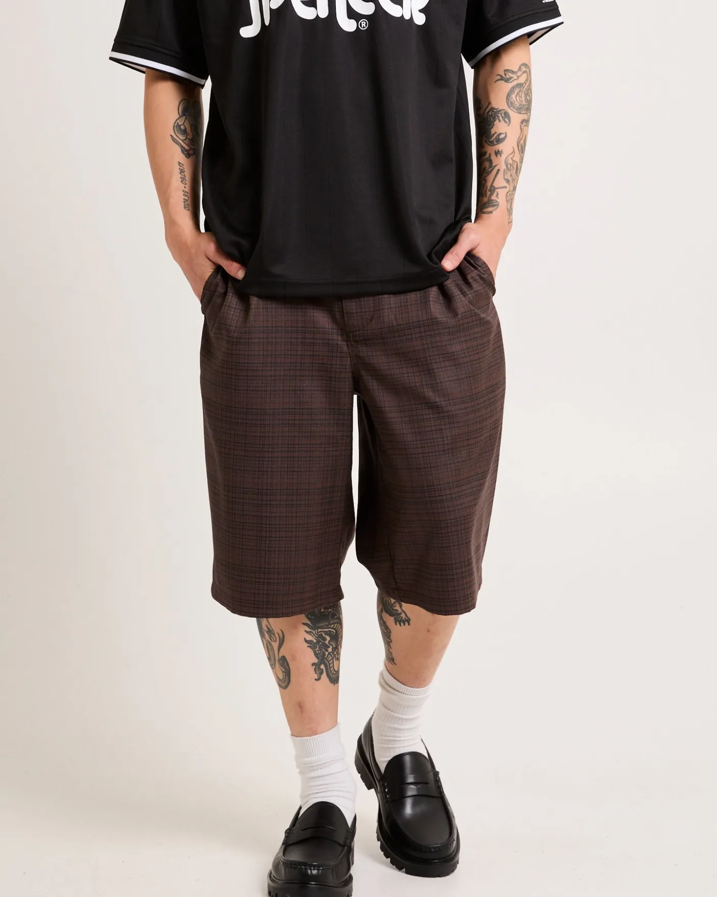 Berlin Check Shorts