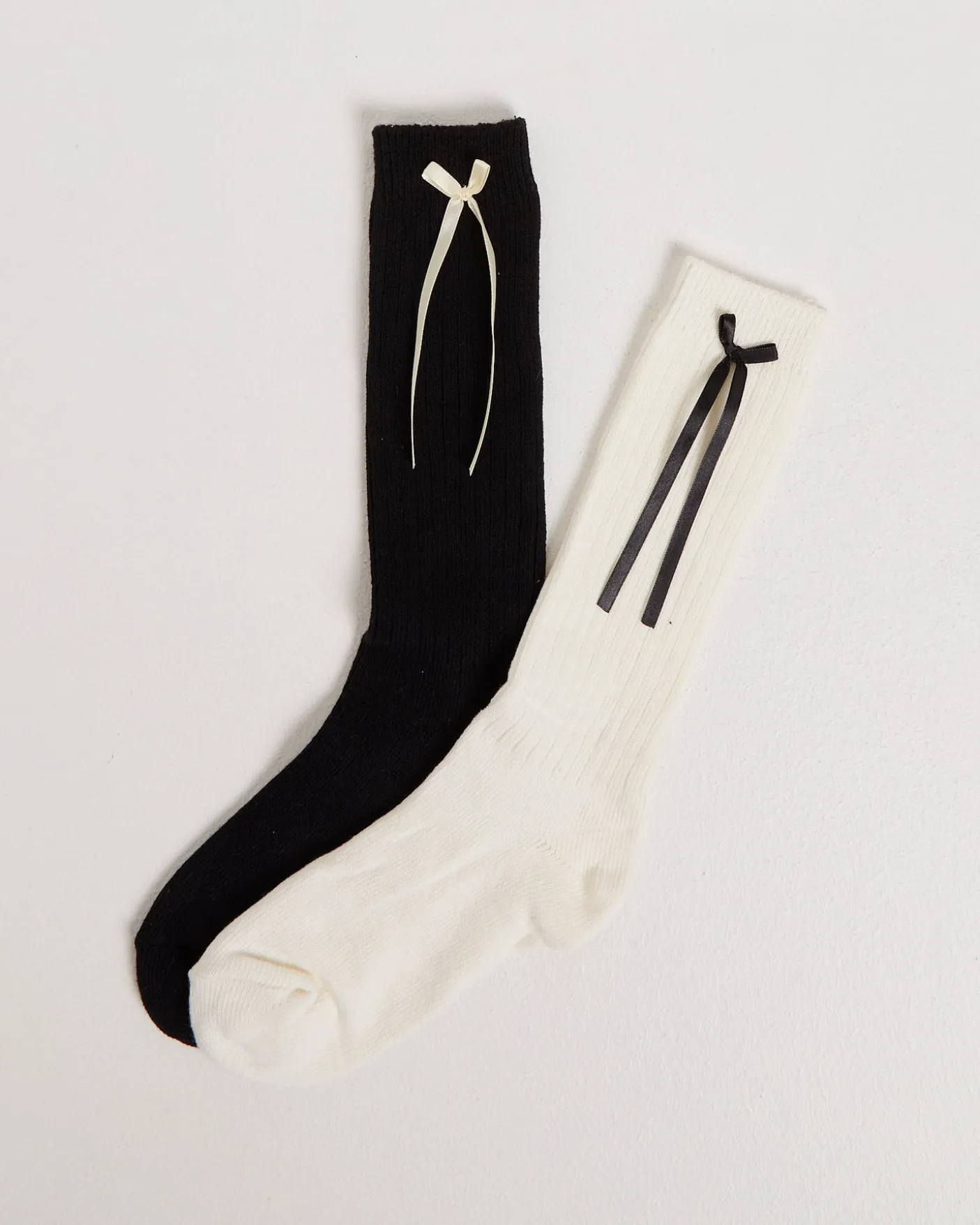 Bianka Bow Socks 2 Pack