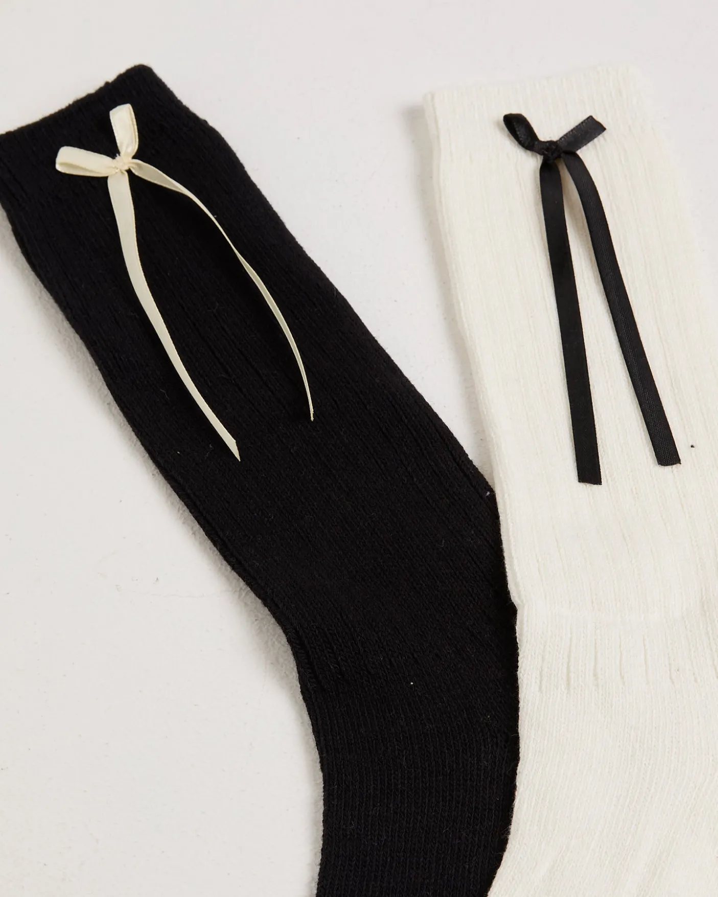 Bianka Bow Socks 2 Pack