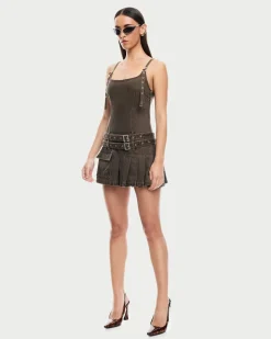 Biker Mini Dress