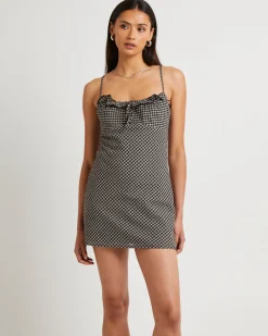 Birby Check Mini Dress