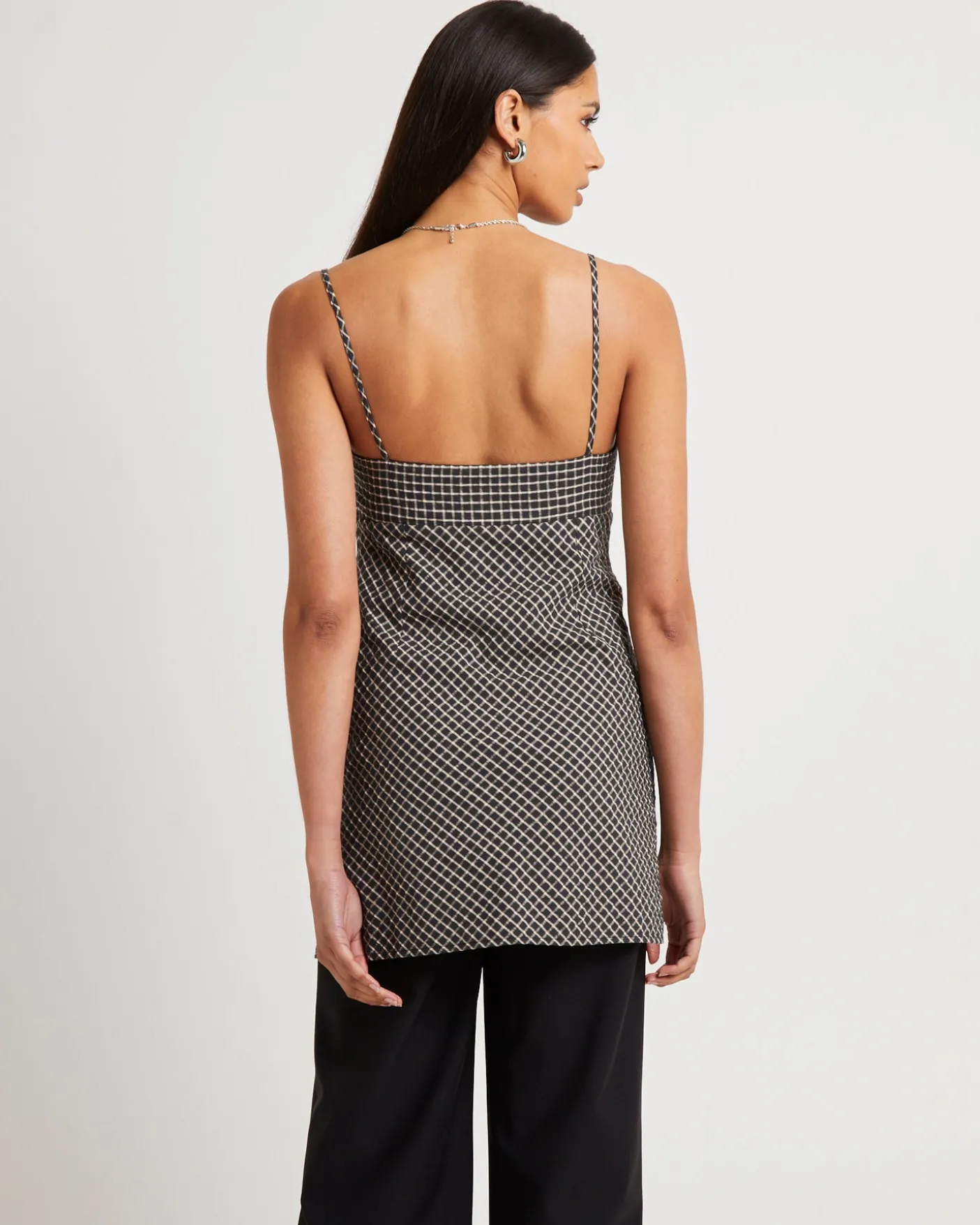 Birby Check Mini Dress