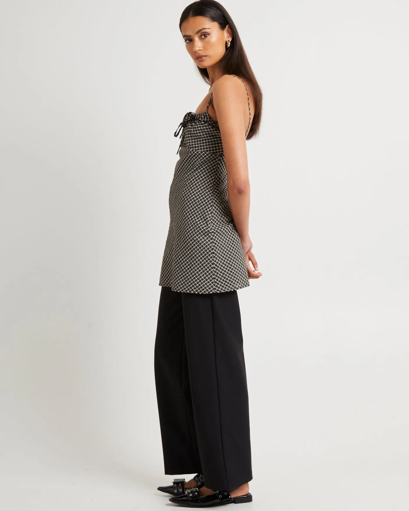 Birby Check Mini Dress