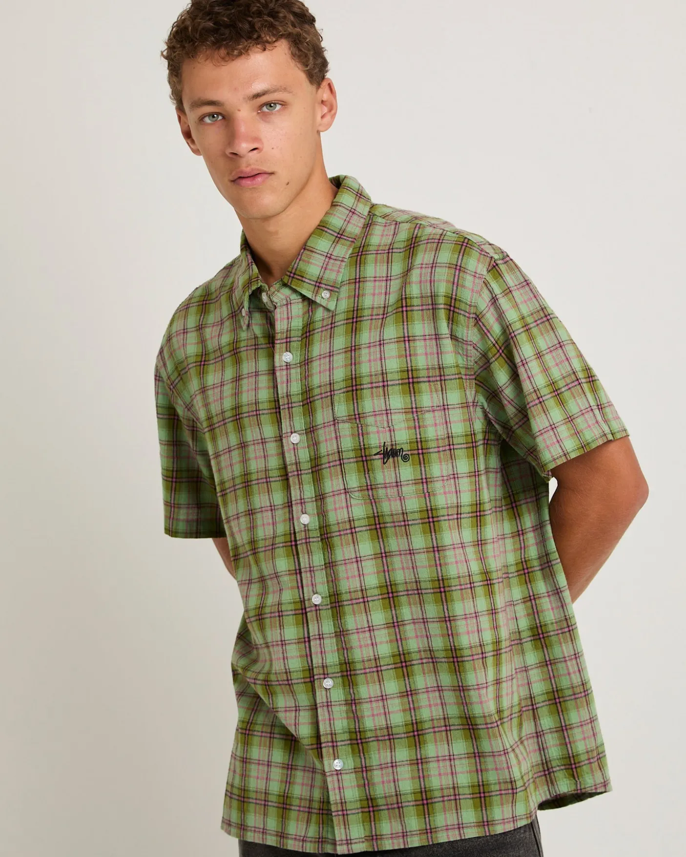 Blend Check Short Sleeve Shirt