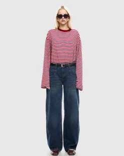 Bloom Long Sleeve Stripe Top