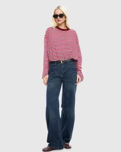 Bloom Long Sleeve Stripe Top