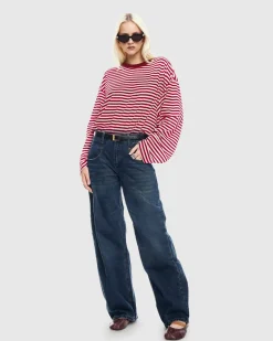 Bloom Long Sleeve Stripe Top