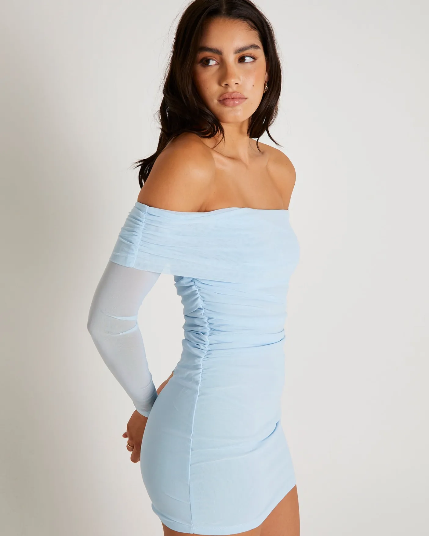 Bobby Mesh Mini Dress