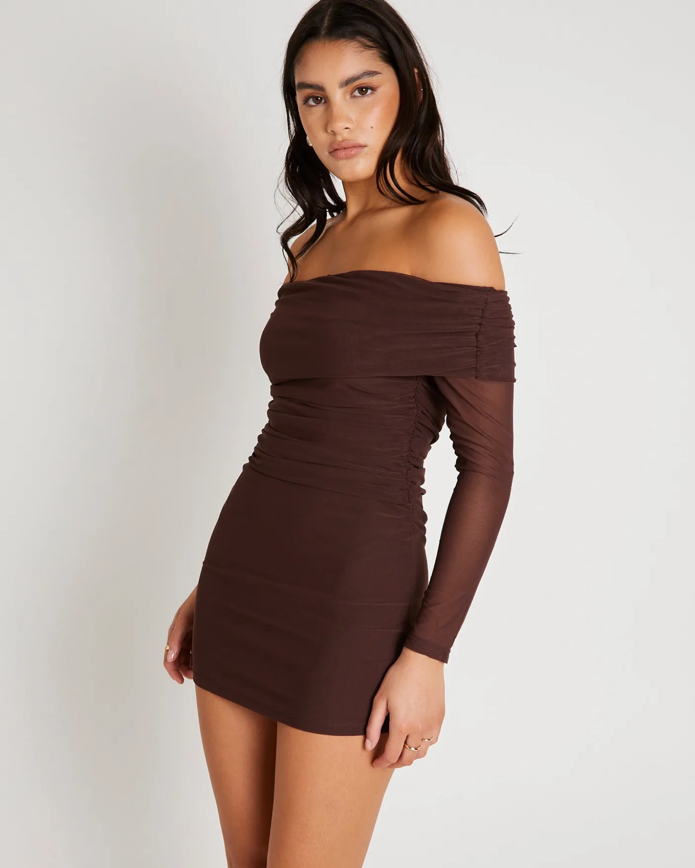 Bobby Mesh Mini Dress