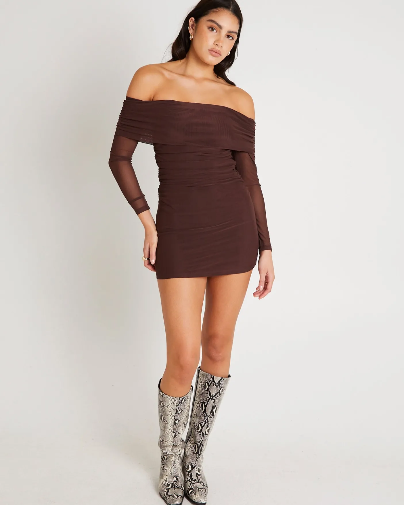 Bobby Mesh Mini Dress