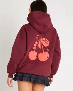 Bonjour Oversized Hoodie