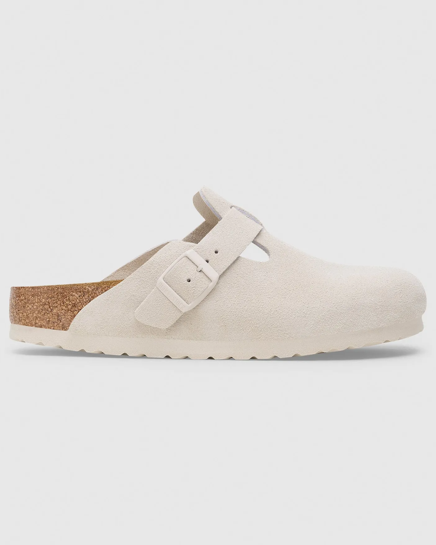Boston Soft Footbed Suede Leather Clog