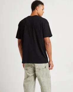 Brat Short Sleeve T-Shirt Washed Black