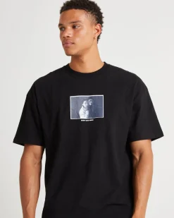 Brat Short Sleeve T-Shirt Washed Black