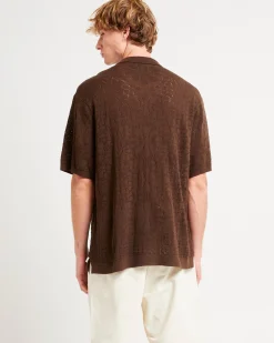 Bronson Knitted Short Sleeve Resort Shirt