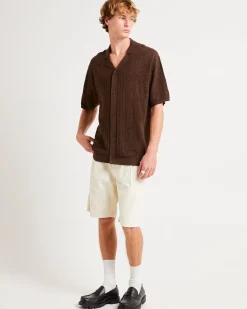 Bronson Knitted Short Sleeve Resort Shirt