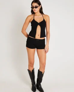 Butterfly Knit Shorts
