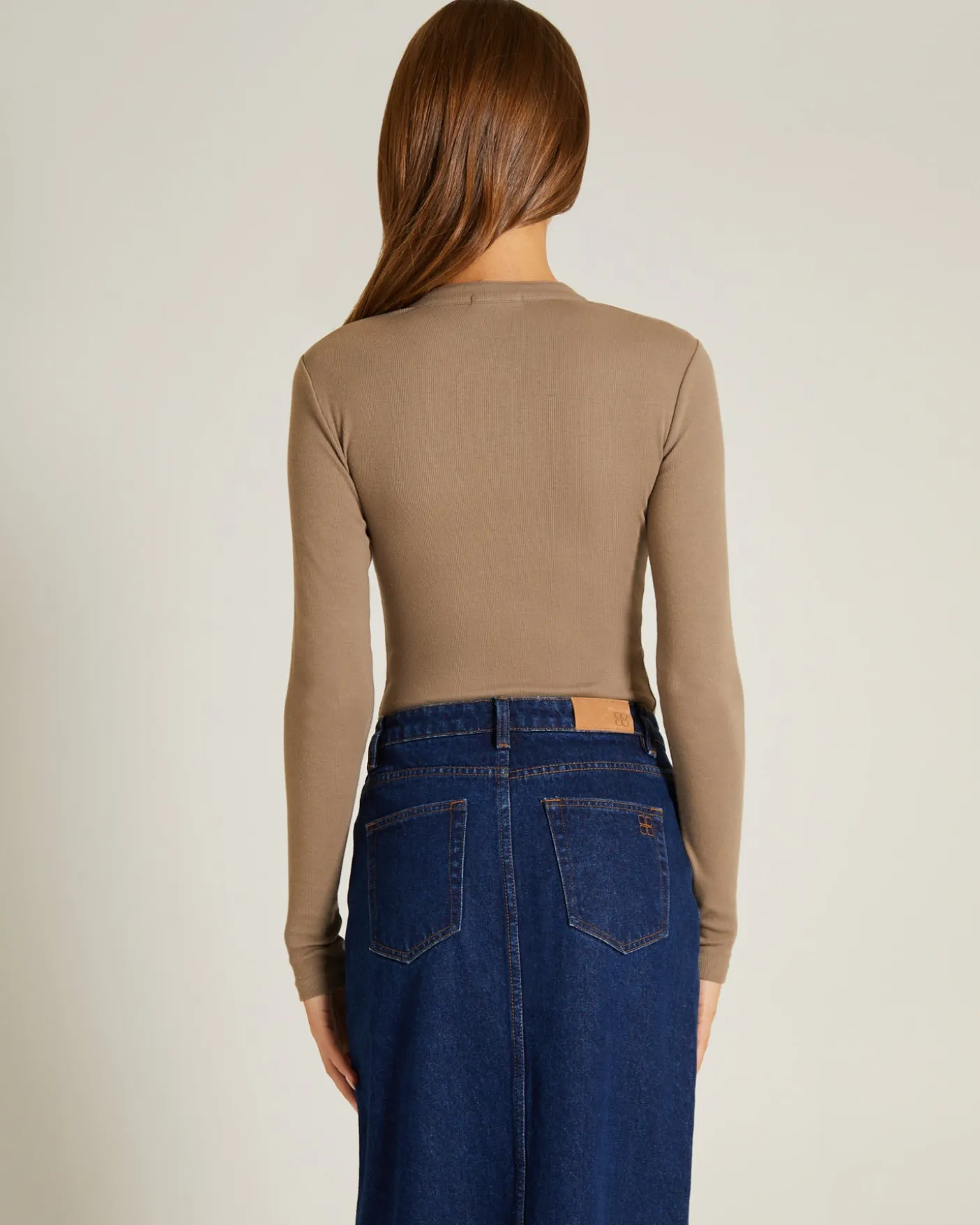 Button Front Long Sleeve Bodysuit