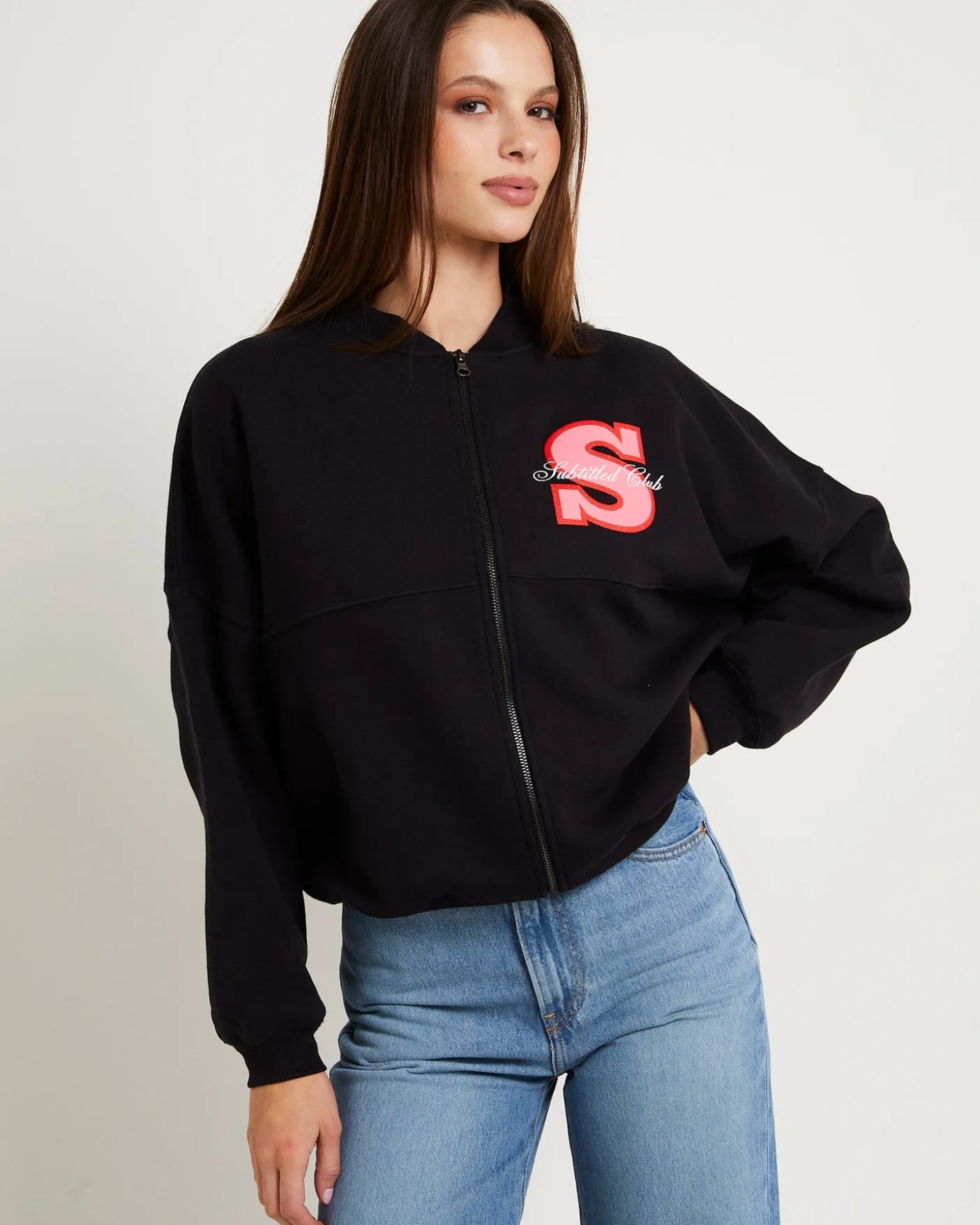 California Club Zip Bomber Jacket