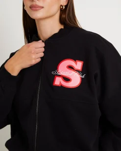 California Club Zip Bomber Jacket